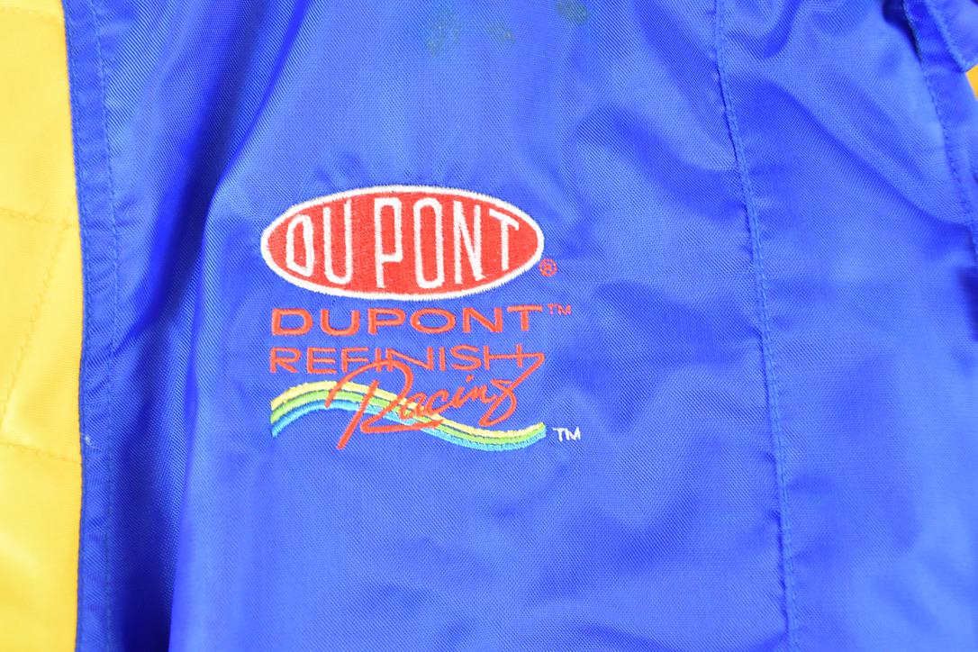Vintage 1990s Nutmeg Jeff Gordon 24 Nascar Embroidered Racing Jacket