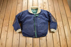 Vintage 1980s Lacoste Izod Full Zip Winter Jacket