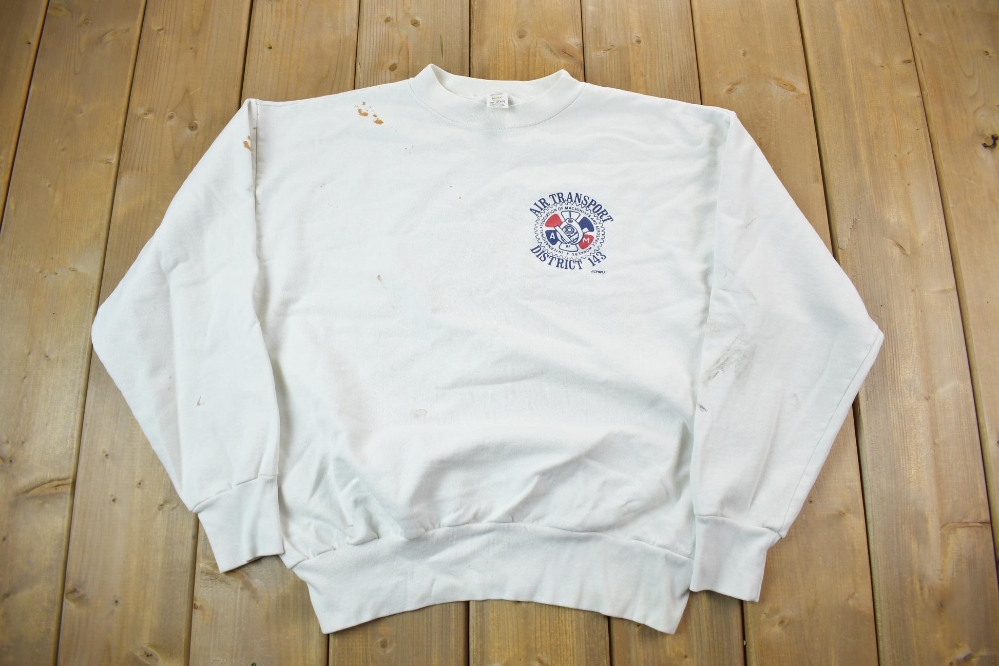 Vintage 1990s Air Transport Crewneck Sweatshirt