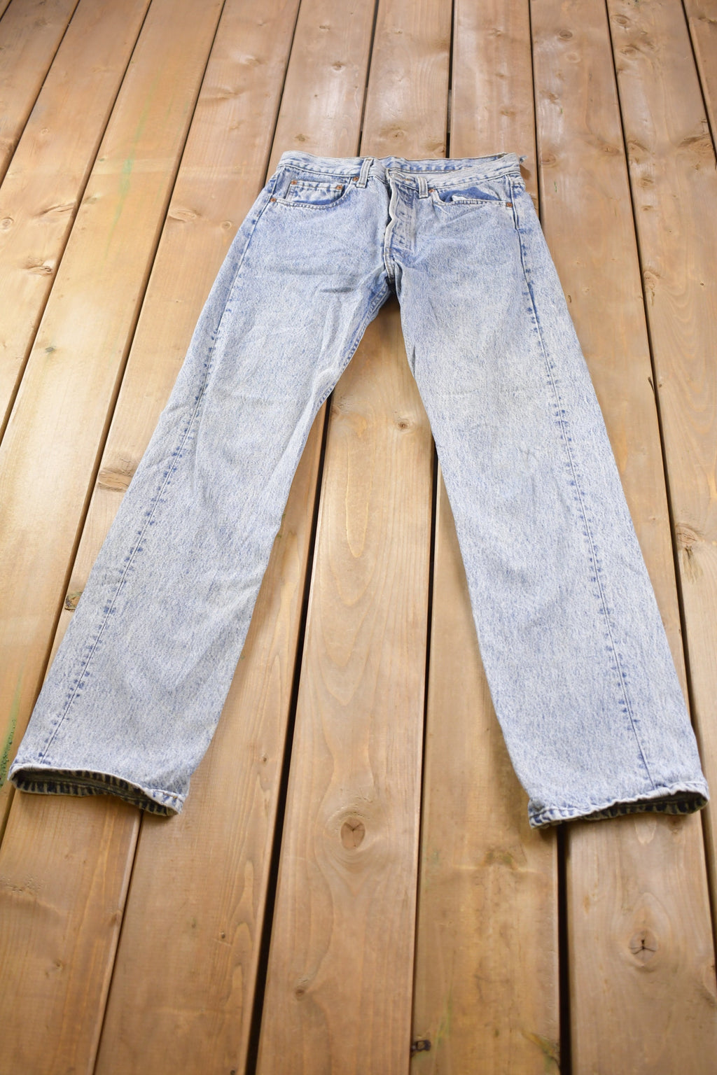 Vintage 1990s Levi 501 Red Tab Jeans Size 30 x 32.5
