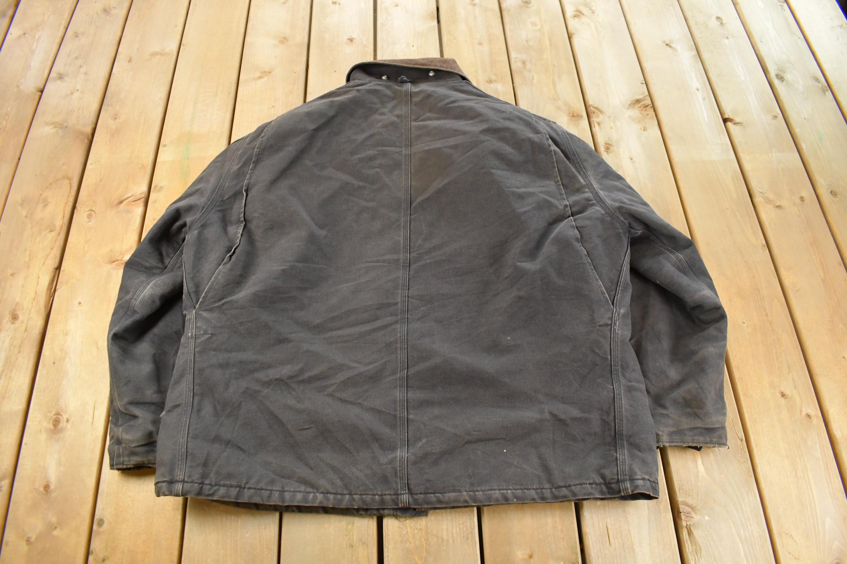Vintage 1990s Carhartt Work Jacket Men's 2XL