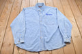 Vintage 1990s Halo Casuals Denim Button Up Shirt
