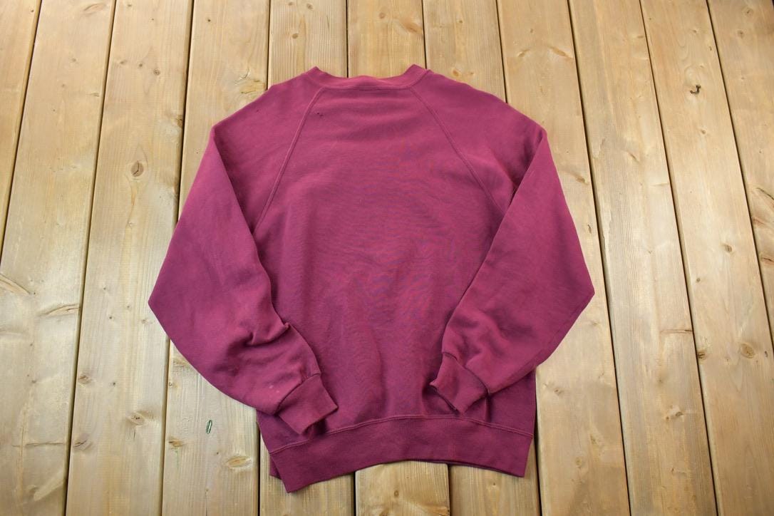 Vintage 1990s Jerzees Blank Crewneck Sweatshirt  90s Crewneck  Streetwear