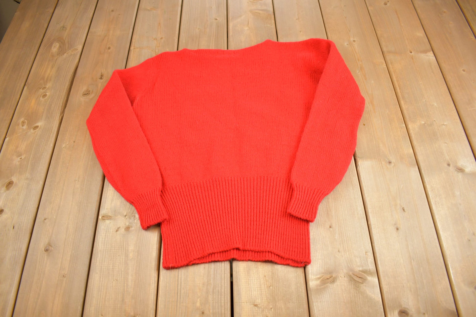 Vintage 1950s Original Olympic Knit Sweater