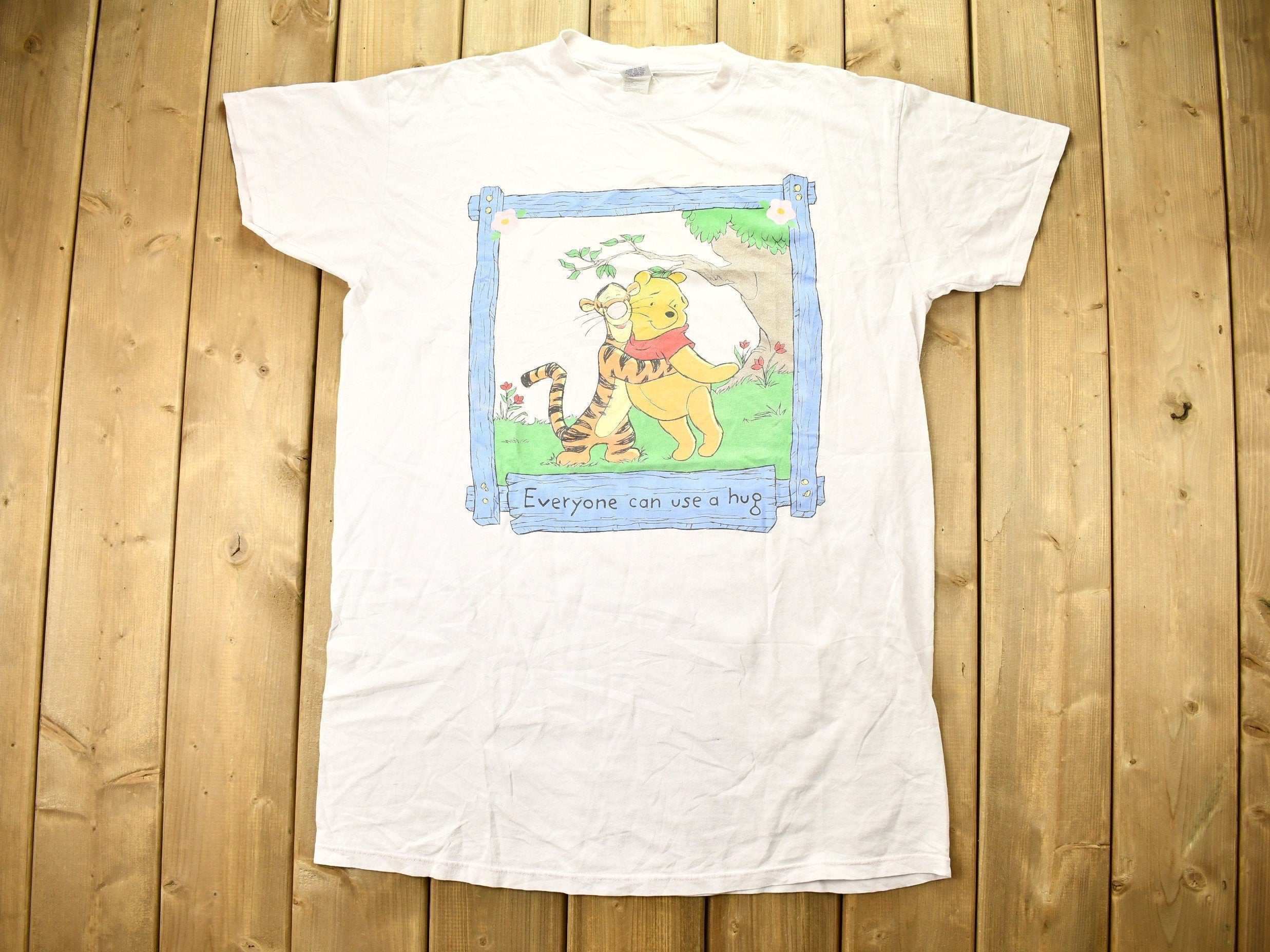 Vintage 1990s Winnie The Pooh Tigger Disney Lounge T-Shirt
