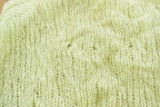 Vintage 1960s Hand Knit in Italy Button Up Cardigan Sweater Womens L
