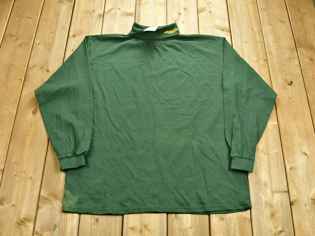 Vintage 1990s Green Bay Packers NFL Mock Neck Sweatshirt