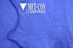 Vintage 1990s Lee Met Con Companies Graphic Heavyweight Hoodie