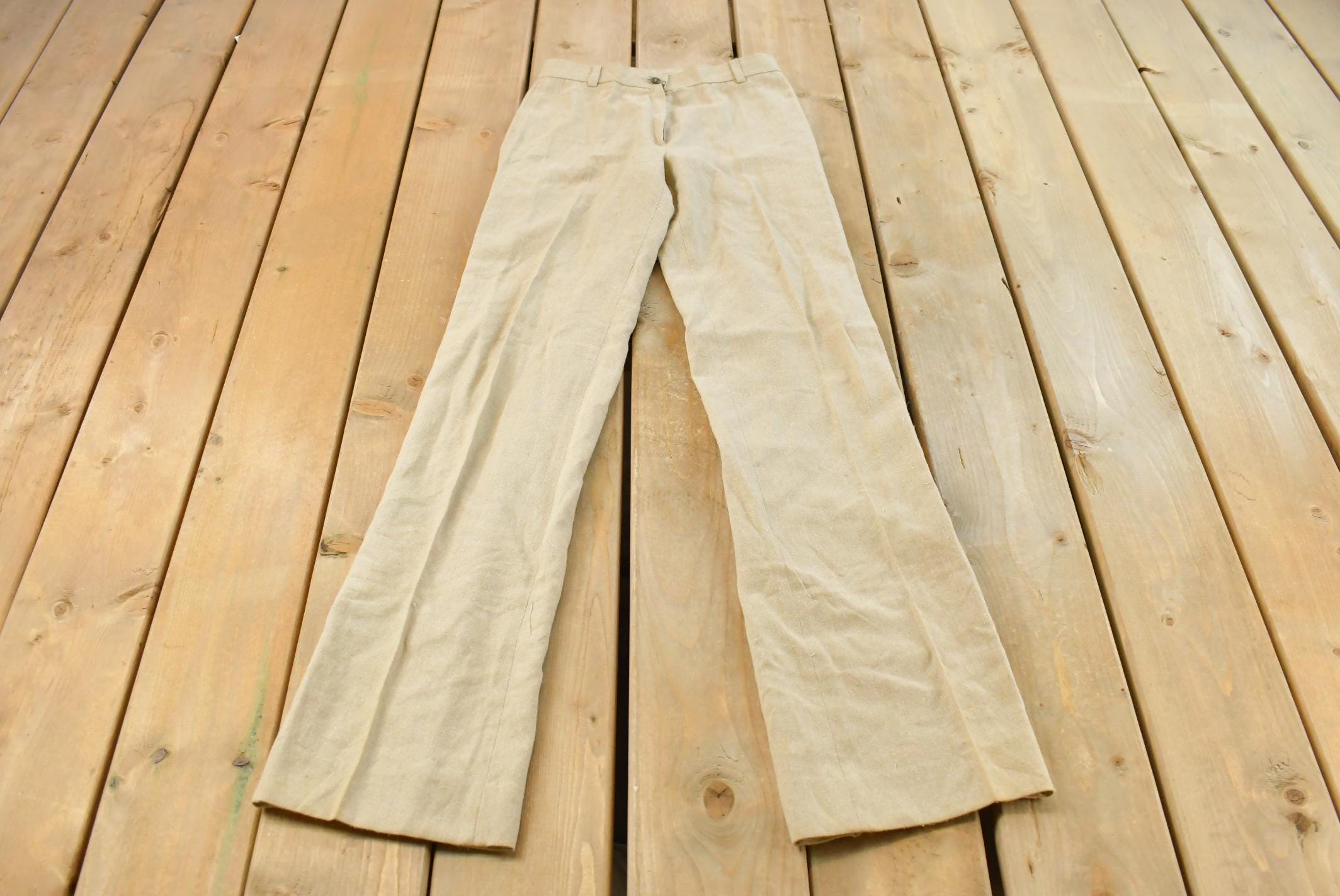 Vintage 1970s Le Painty Paris Pleated Trousers Women's 25 x 34