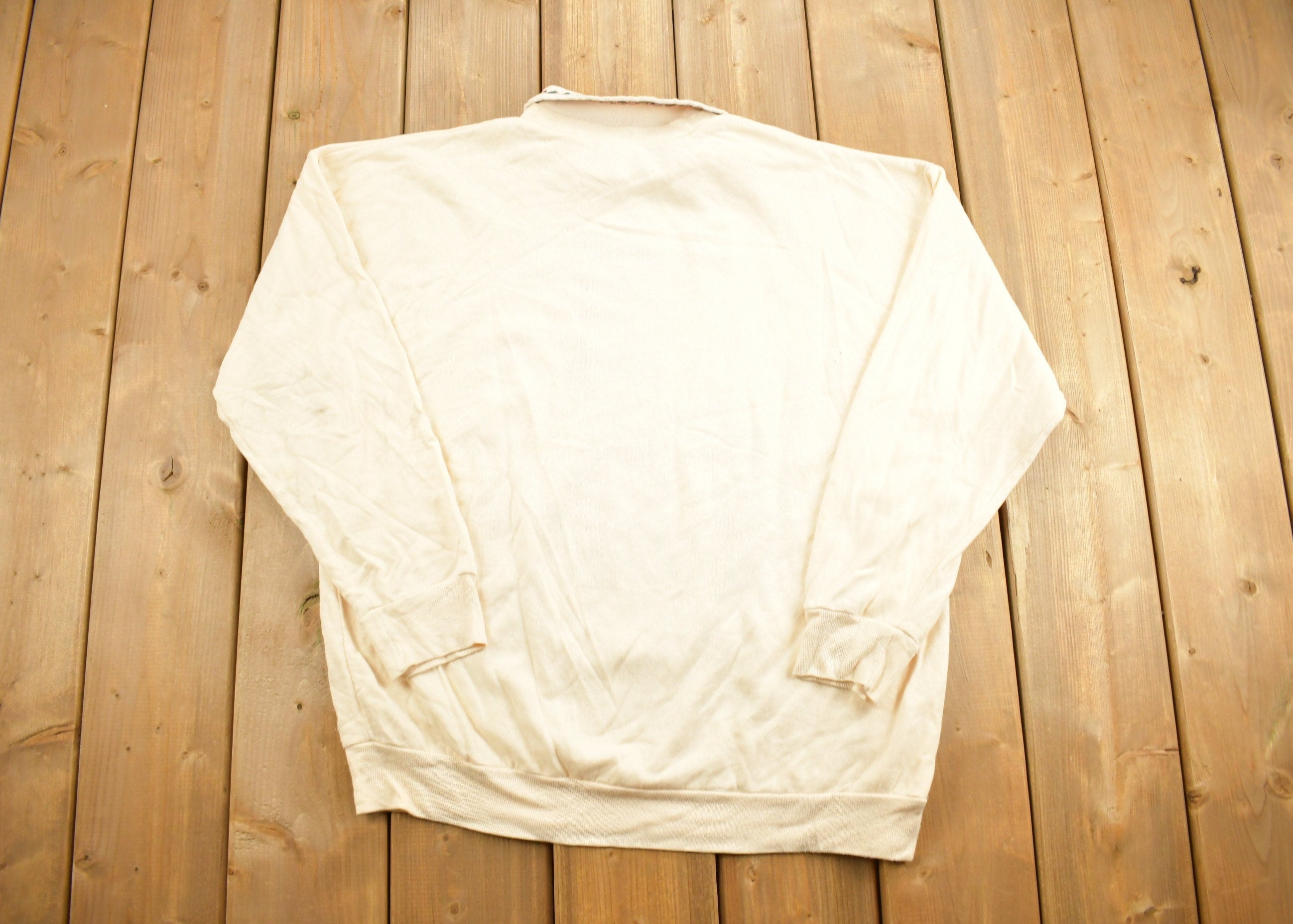 Vintage 1990s Birdhouse Themed Crewneck Sweatshirt