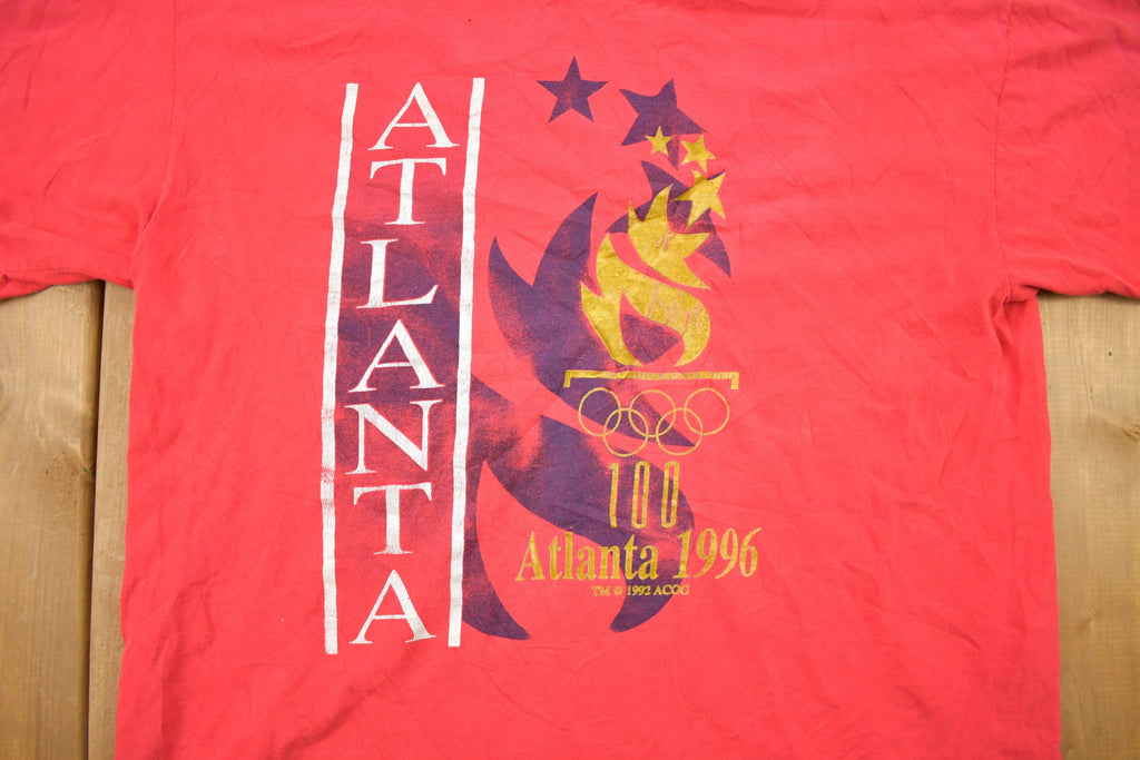 Vintage 1996 Atlanta Olympics Graphic T Shirt