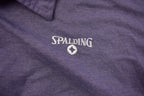 Vintage 1990s Spalding Logo Collard T-Shirt