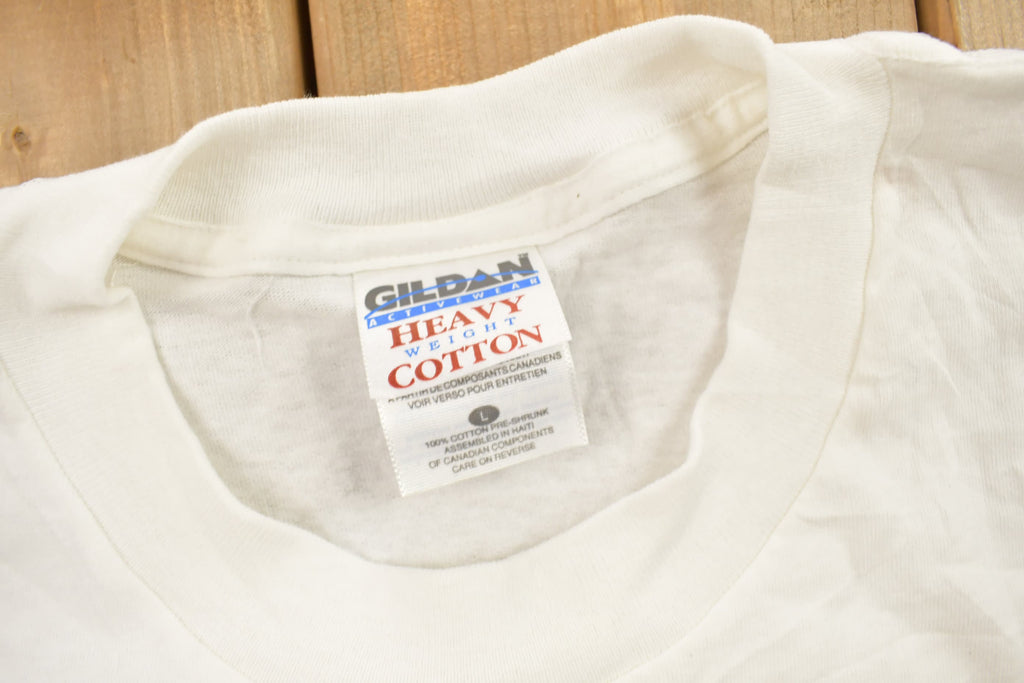 Vintage 1990s Over The Hill Cartoon Graphic T Shirt