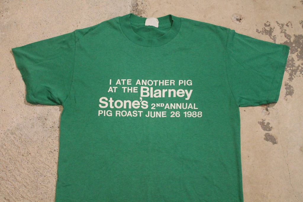 Vintage 1988 Annual Pig Roast Graphic T Shirt