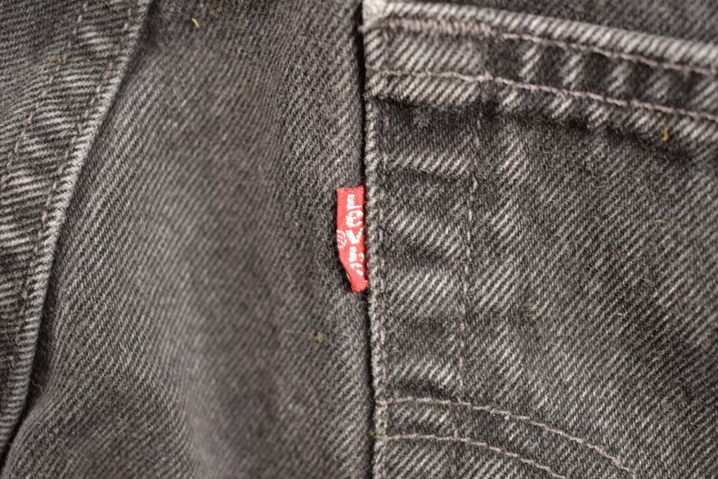 Vintage 1980s Levi's 505 Black Tab Jeans Size 28 x 28.5
