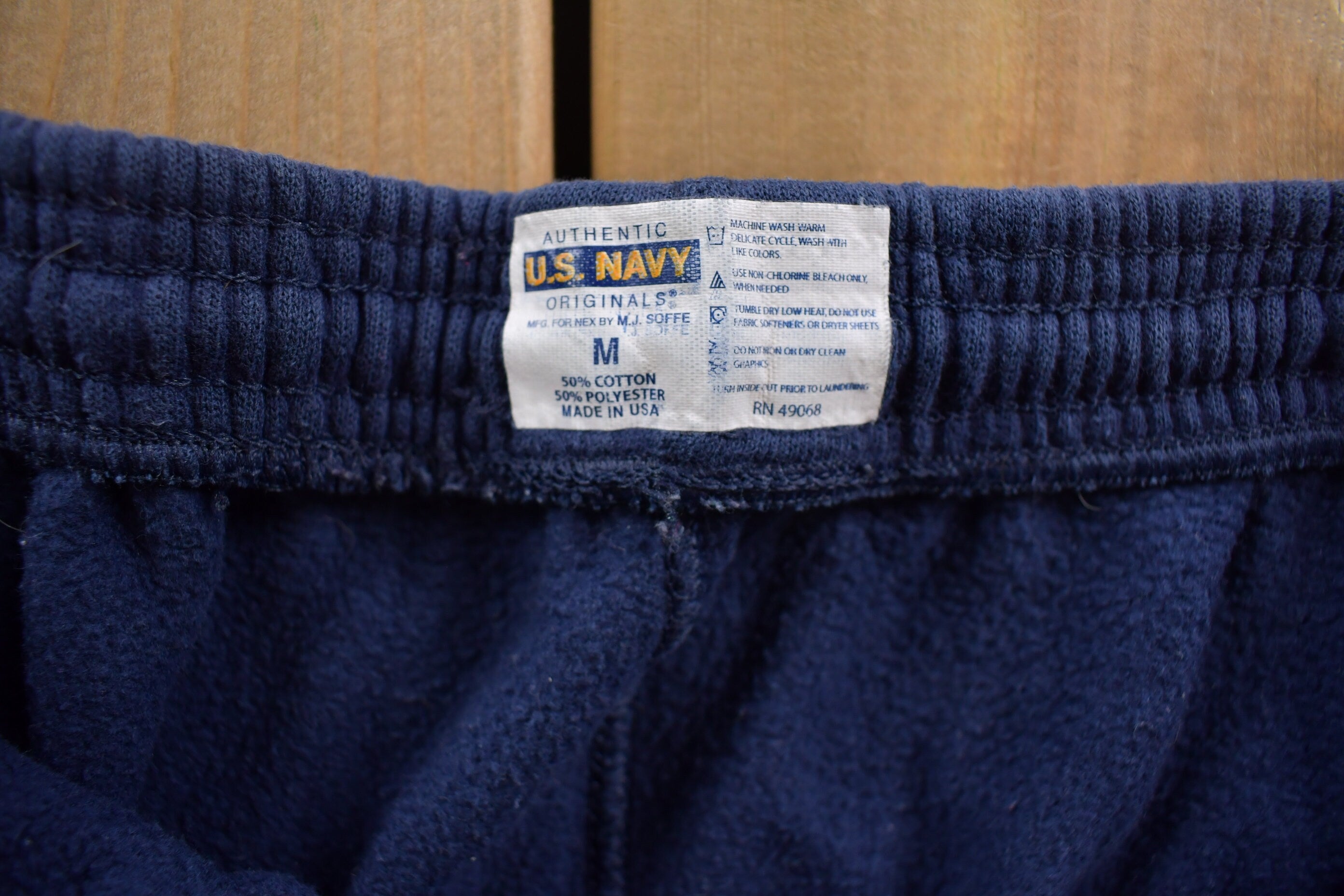 Vintage 1990's Navy Reflective 3M Sweatpants Size M