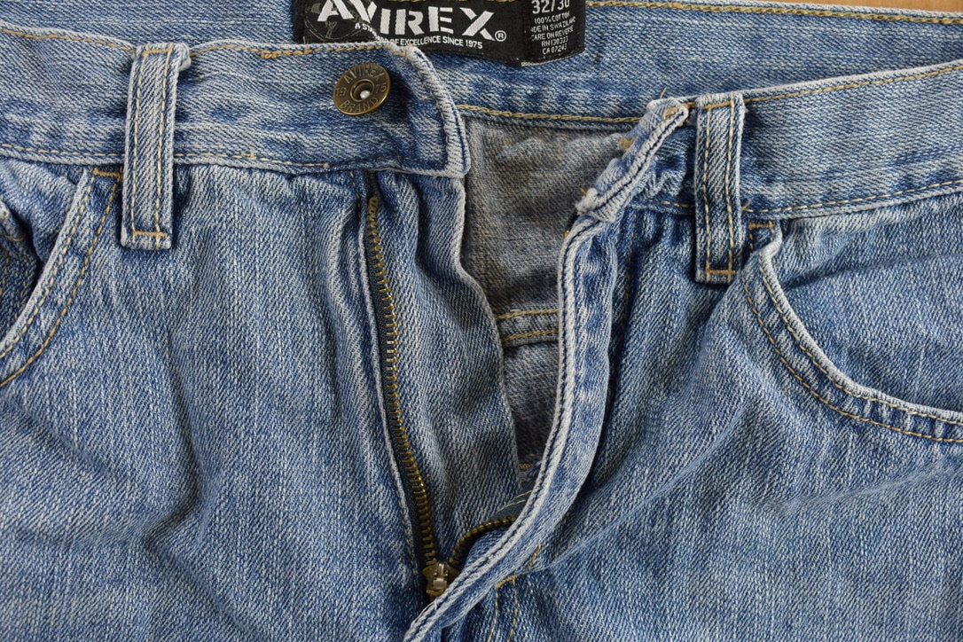 Vintage Y2K Avirex Denim Jeans Size 32 X 28