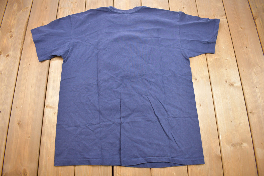 Vintage 1990s Orlando Florida Theme Park Embroidered Souvenir T Shirt