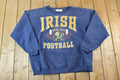 Vintage 1990s Notre Dame University Irish Football Galt Sand Collegiate Crewneck