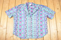 Vintage 1990s Tapestry Abstract Button Up Shirt Men's XL