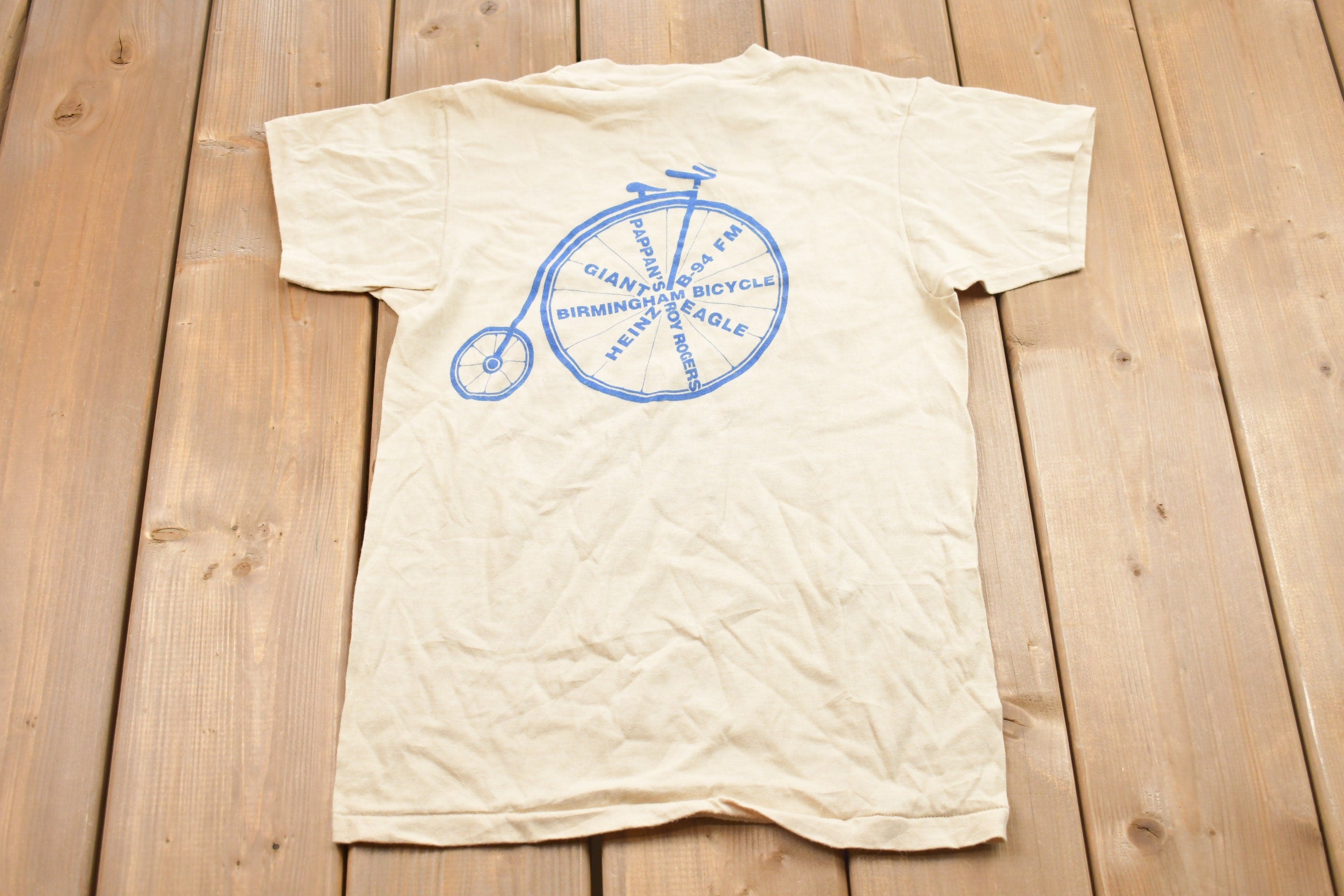 Vintage 1987 The Great Ride Graphic T-Shirt