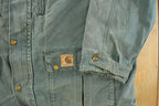 Vintage 1990s Distressed Carhartt Blanket Lined Field Coat Men's XL