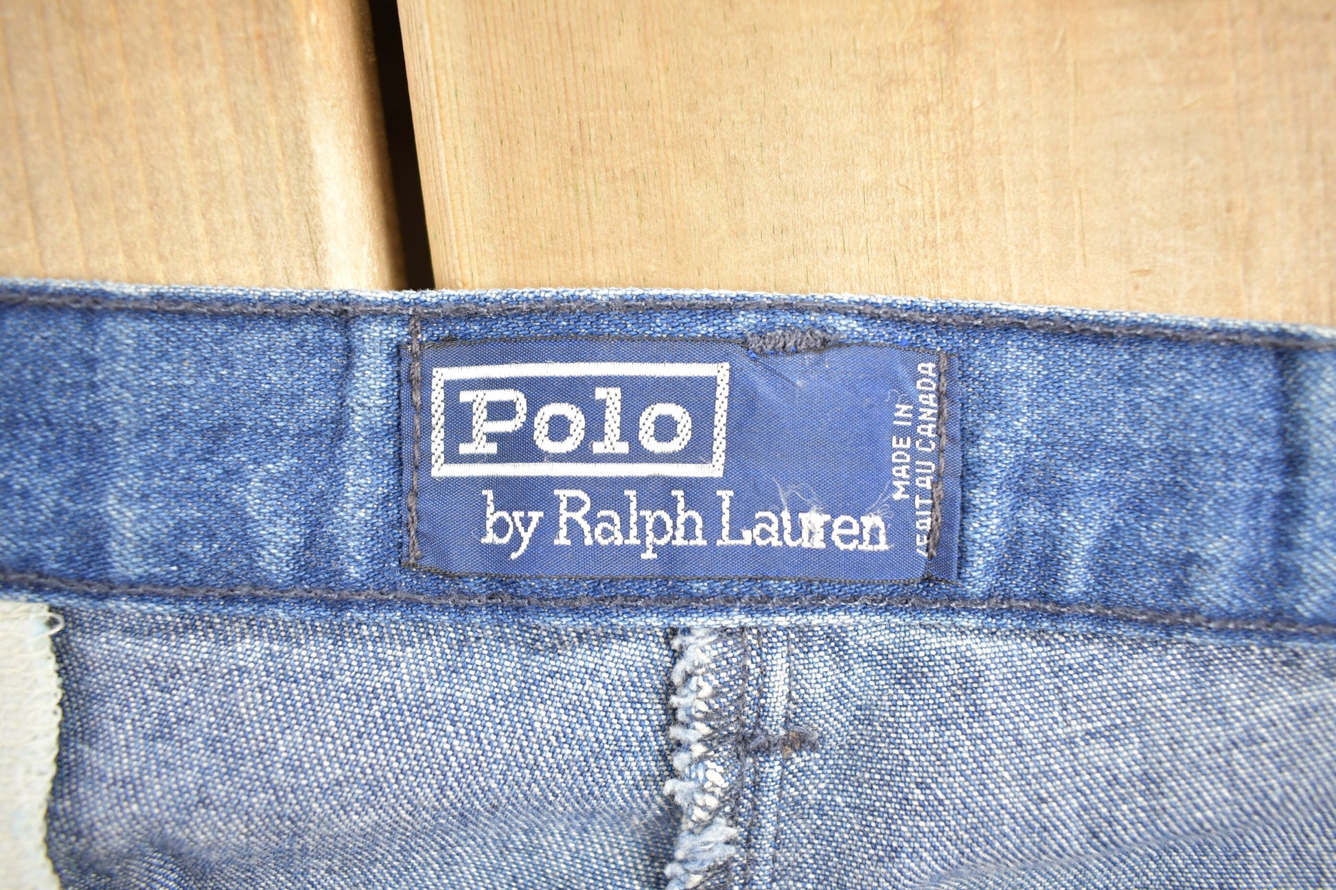 Vintage 1990s Polo Jeans Ralph Lauren Denim Jeans Size 40 x 31.5
