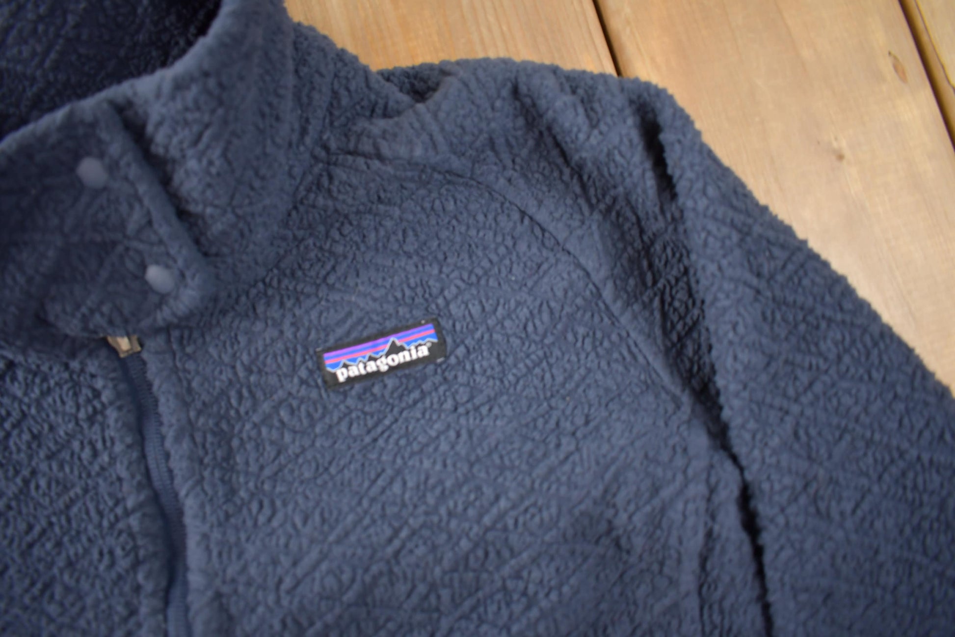 Vintage Y2K Patagonia Zip Fleece Sweater Size Womens M