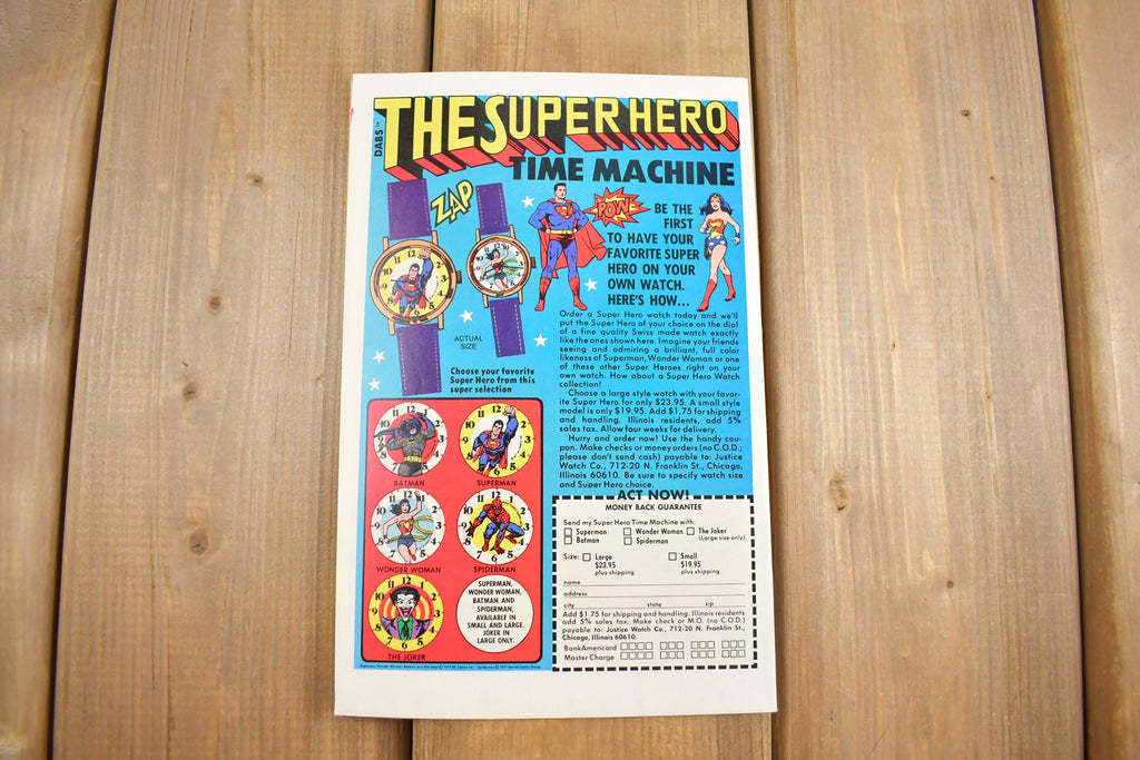 Vintage 1978 Wonder Woman Comic Book