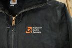 Vintage 1990s Carhartt Distressed Hooded Jacket Men's XL