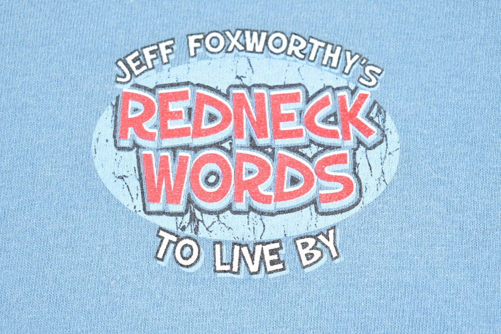 Vintage 1990s Redneck Words To Live By Mayonnaise Graphic T Shirt