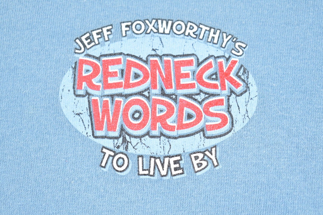 Vintage 1990s Redneck Words To Live By Mayonnaise Graphic T Shirt