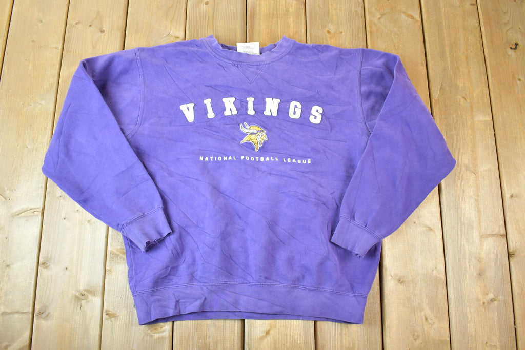 Vintage 1990s Minnesota Vikings NFL Crewneck Sweatshirt