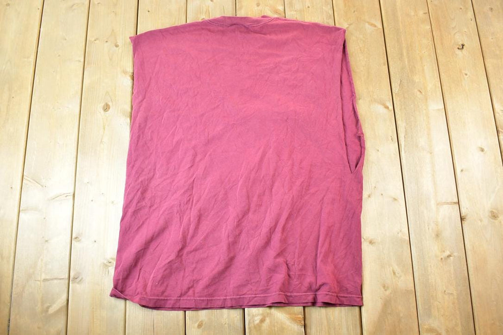 Vintage Y2K Dragon Skull Harbour Bay Sport Souvenir Tank Top Men's XL