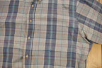 Vintage 1970s Pendleton Plaid Button Up Shirt