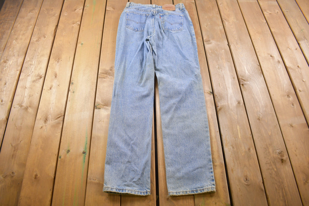 Vintage 1990s Levi's 512 Red Tab Jeans Size 28 x 33