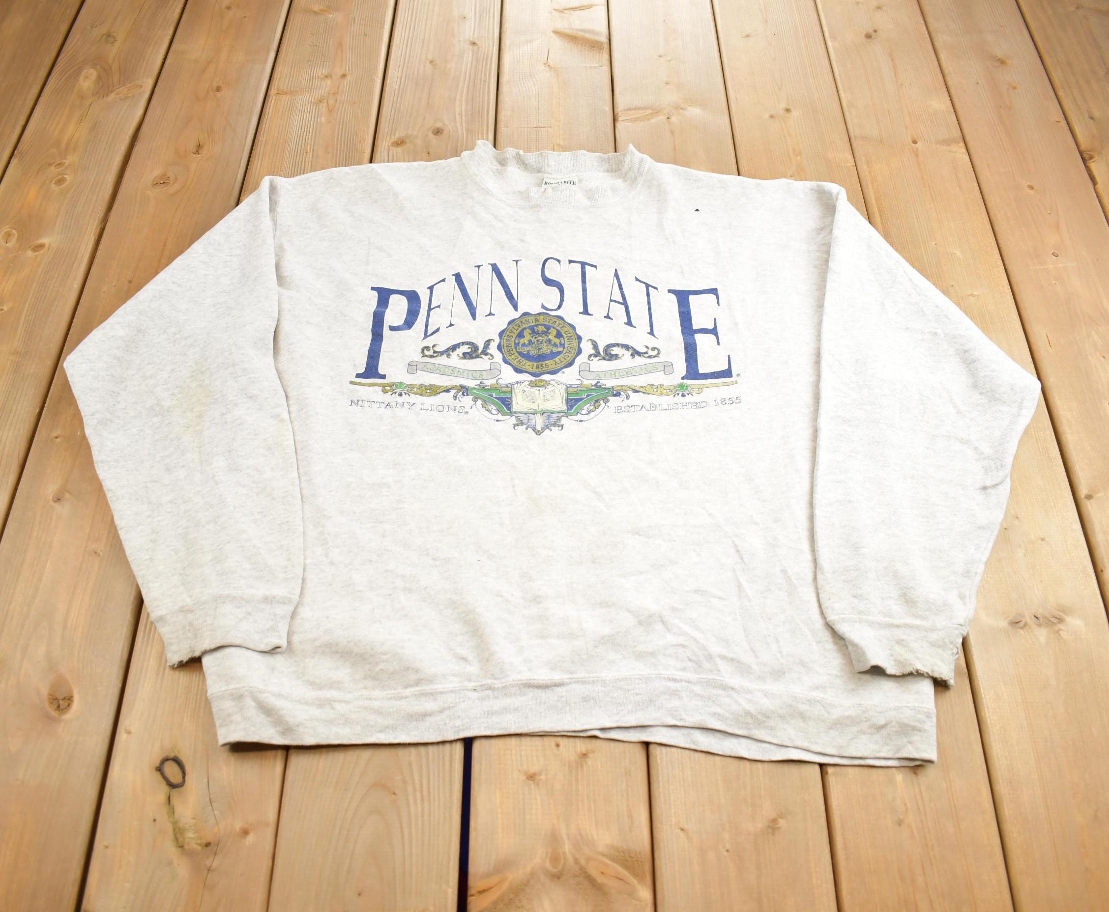 Vintage 1980s Penn State University Briar Creek Crewneck Made In USA