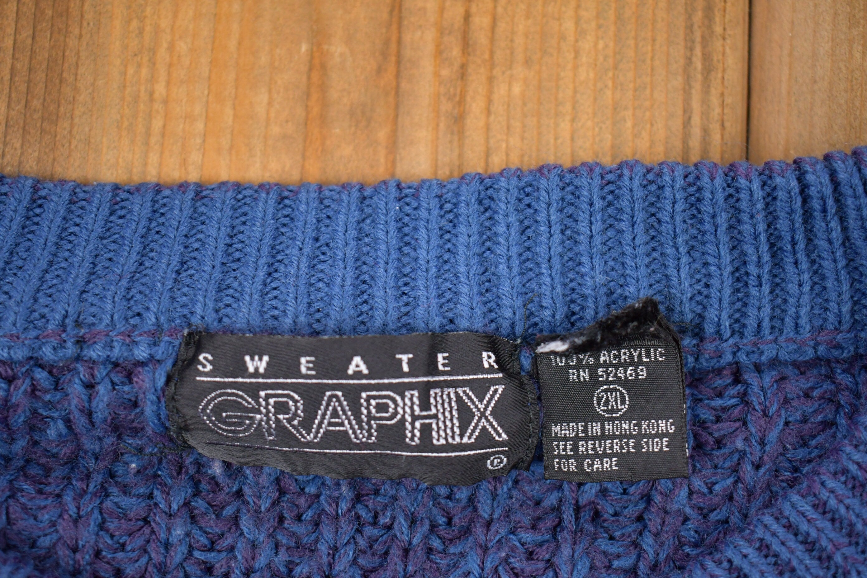 Vintage 1980s Graphix Knitted Sweater