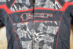 Vintage 1990s FXR Snowmobile Racing Flotation Assist Heavy Safety AOP Jacket