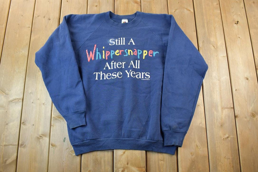 Vintage 1990s Whippersnapper Cute Crewneck Sweater