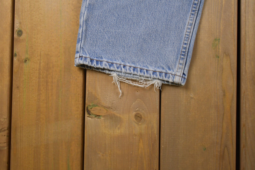 Vintage 1990s Levi's 505 Red Tab Denim Jeans Size 33 x 30