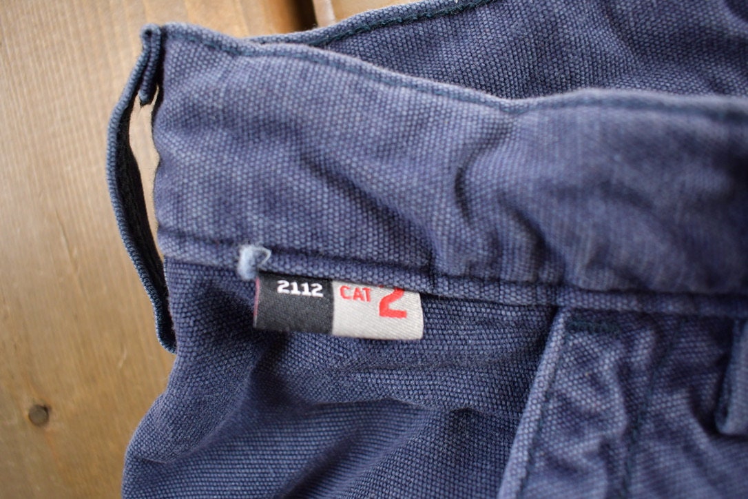 Vintage 1990s Carhartt Flame Resistant Work Pants Size 36x34