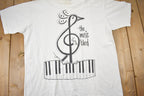 Vintage 1980s The Music Bird Marilyn Brooks Graphic T-Shirt