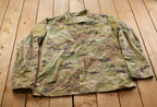 Vintage Military Button Up Shirt