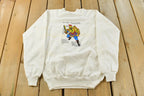 Vintage 1980s Ephesians 6:11-18 Whole Armour of God Crewneck Sweatshirt Men's S