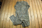 Vintage 1980s Sports Afield Camo Coveralls Men's XL 43 x 30