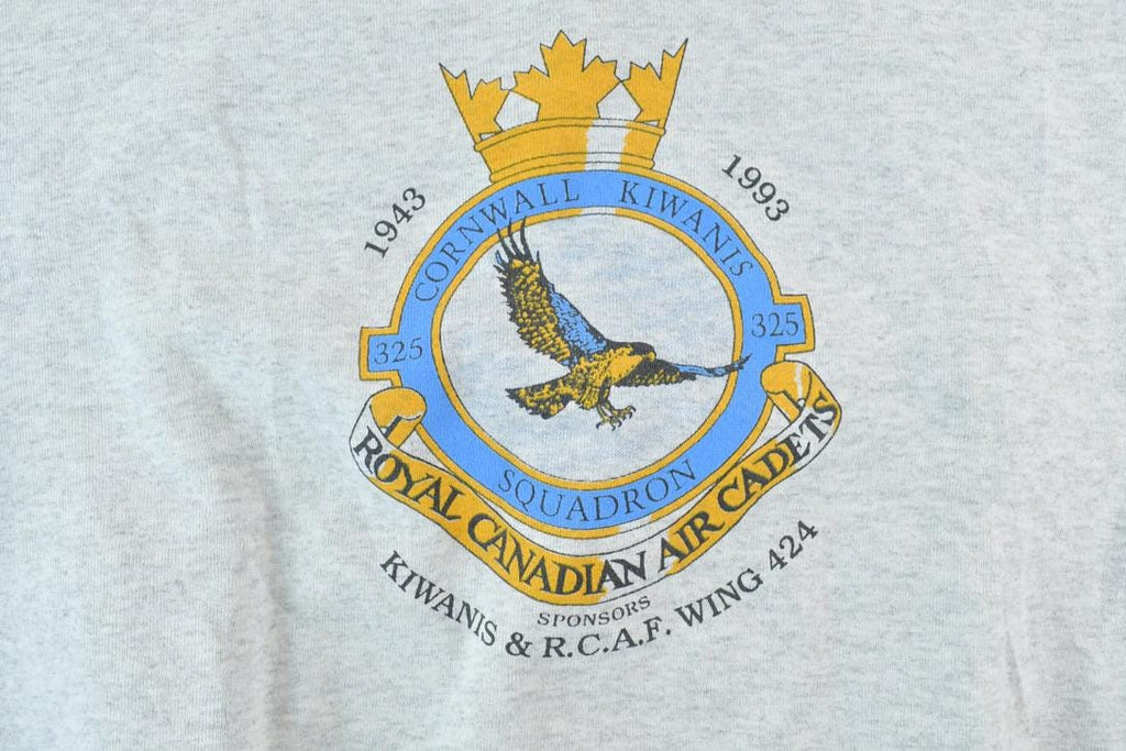 Vintage 1993 Royal Canadian Air Cadets Souvenir Crewneck Sweatshirt