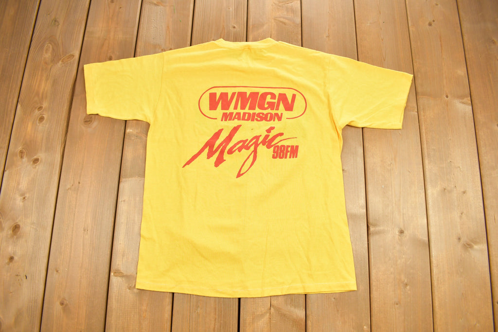 Vintage 1985 MFD Learn Not To Burn Fun Run Graphic T Shirt