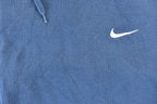 Vintage 1990s Nike Embroidered Mini Swoosh Hoodie Sweatshirt Mens XL