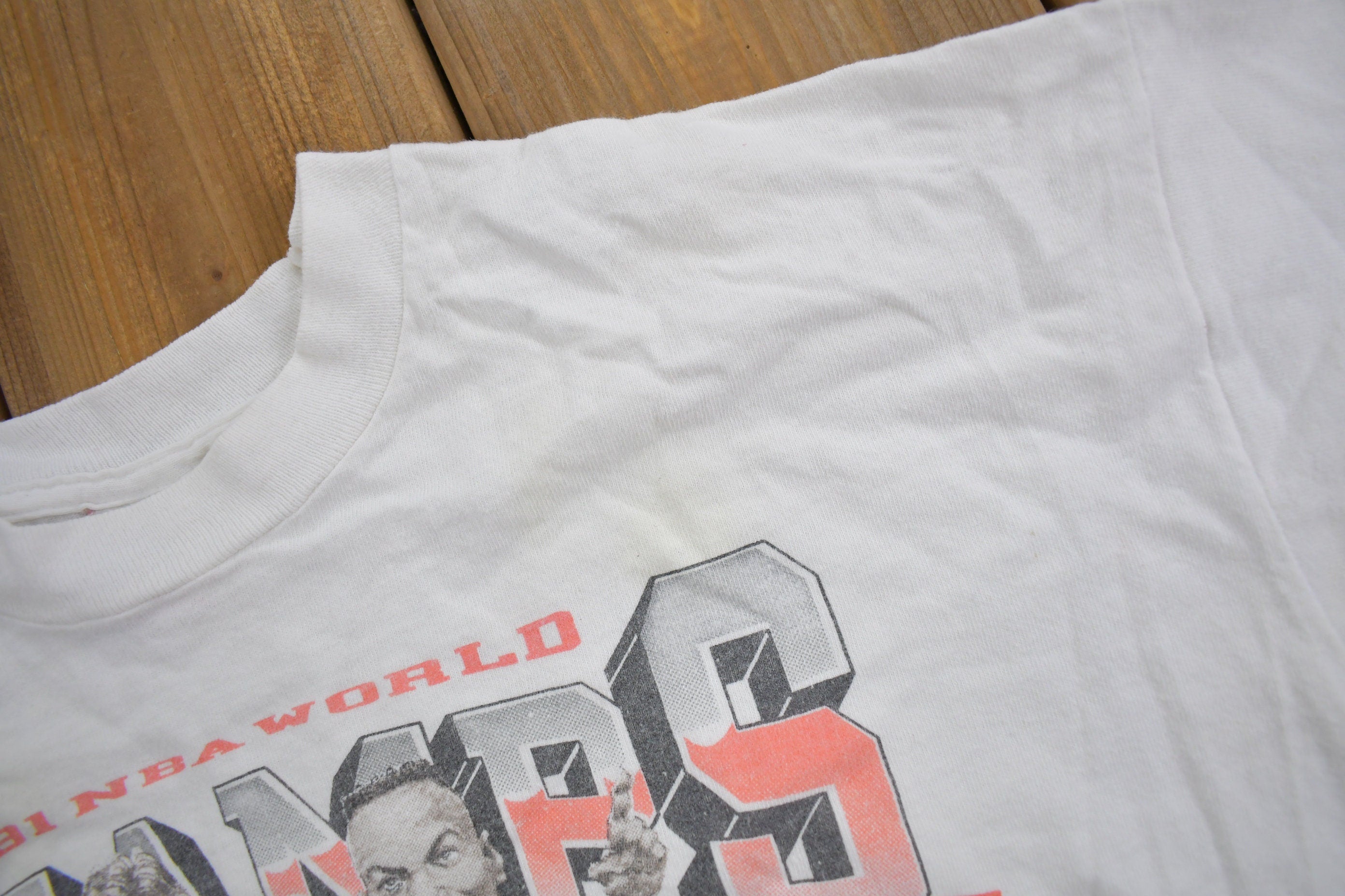 Vintage 1991 Chicago Bulls NBA World Champions T-Shirt